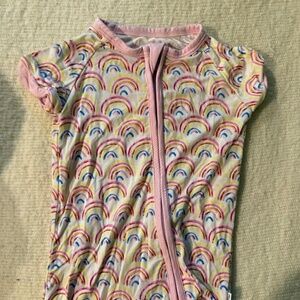 Little sleepies shorty zippy rainbows
